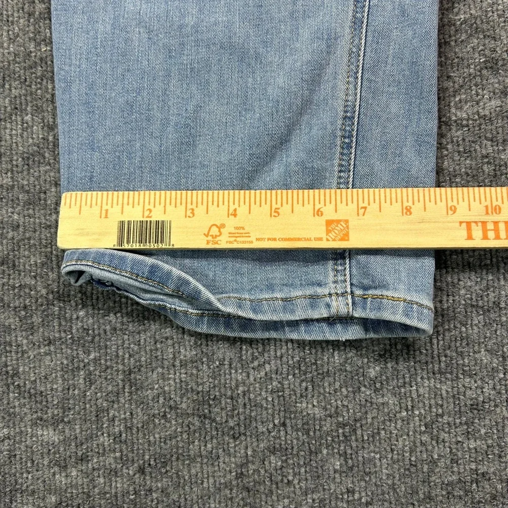 Levi's 541 Straight Jeans Men's Blue Denim Pockets Classic Zip Fly - 48X31